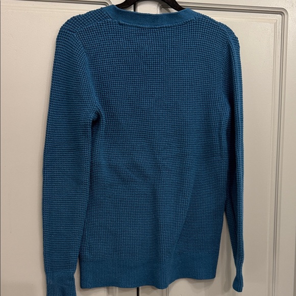 Denver Hayes Teal Buttoned Cardigan - Picture 4 of 10